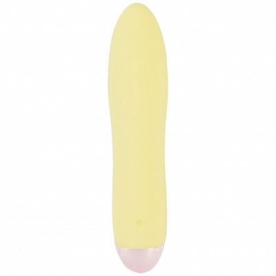 Cuties Mini Vibrator Yellow Sleek