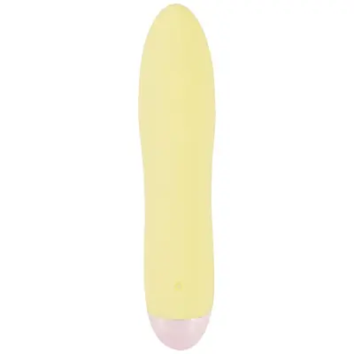 Cuties Mini Vibrator Yellow Sleek