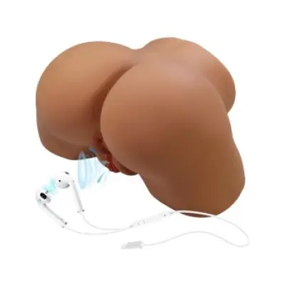 CRAZY BULL - GERIANN REALISTIC FEMALE BUTT VIBRATOR AND SUCKER WITH SOUND 5.5 KG