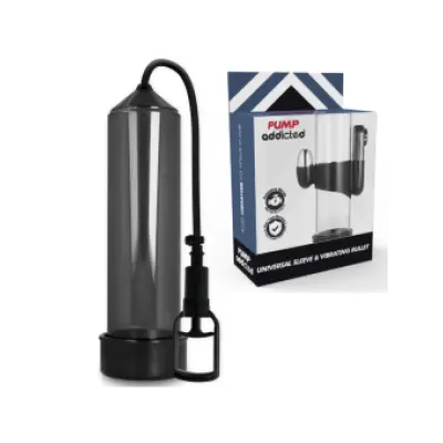 Pump Addicted Rx7 Black Vibrator