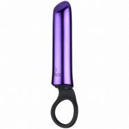 Doc Johnson Merci Power Play Bullet Vibrator med Greppring i Silikon - Purple