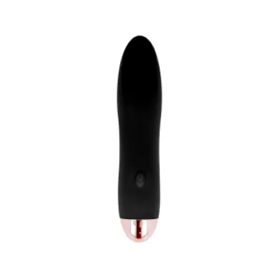 Dolce Vita Rechargeable Vibrator Four Black 7 Speeds