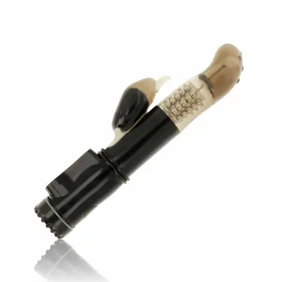 Dolphin - Klitoris Roterande Stimulator Vibrator - Svart/Guld