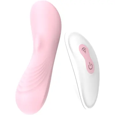 Dream Toys: Vibes of Love, Rechargeable Remote Lay-On Vibe, rosa