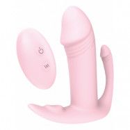 Dream Toys: Vibes of Love, Rechargeable Remote Tri-Pleasurer, rosa