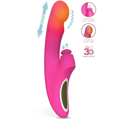 Enles Vibe With Beating Ball, Thrusting& Heat