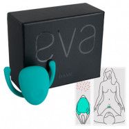 EVA HANDS-FREE VIBRATOR - AQUA - SEXLEKSAK FÖR PAR