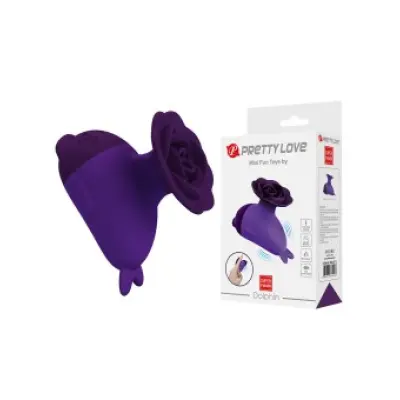 PRETTY LOVE - DOLPHIN MINI VIBRATOR WITH CLIP