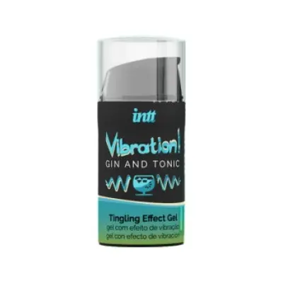 Intt Powerful Intimate Stimulant Liquid Vibrator Gel Gin & Tonic 15Ml