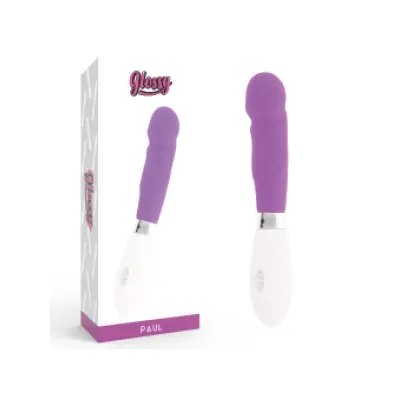 Glossy Paul Vibrator Purple