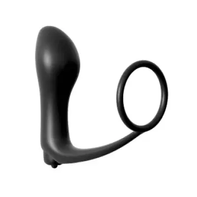 Anal Fantasy Elite Collection Ass-Gasm Cockring Vibrator Plug