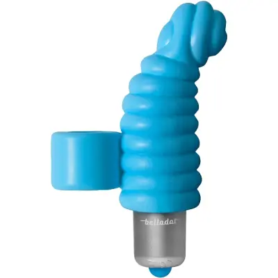 Belladot Ingrid: Fingervibrator, blå