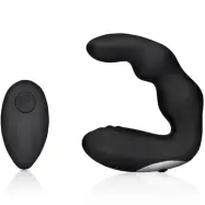Bent Vibrating Prostate Massager with Remote Control