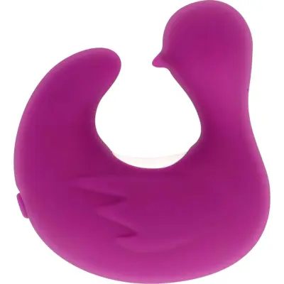 Duckymania - Uppladdningsbar Silikon Stimulator - Fingervibrator - Lila