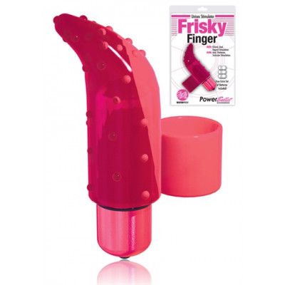 Frisky Finger Fingervibrator, Rosa