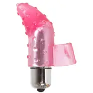 Jelly Fingervibrator with 10-Speed Bullet
