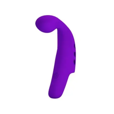 Pretty Love Gorgon Purple Rechargeable Finger Vibrator