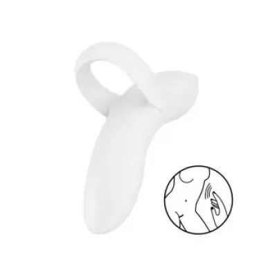 Satisfyer Bold Lover Finger Vibrator White