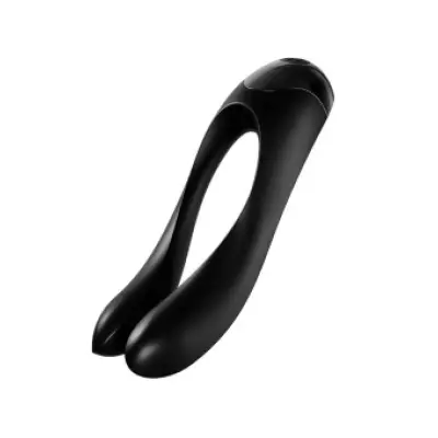 Satisfyer Candy Cane Finger Vibrator Black