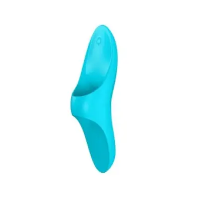Satisfyer Teaser Finger Vibrator Blue Light