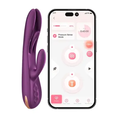 Terri App Controlled Tapping Rabbit Vibrator