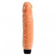 FULL VINYL LARGE P-SHAPE VIBRATOR - Grov formad vibrator