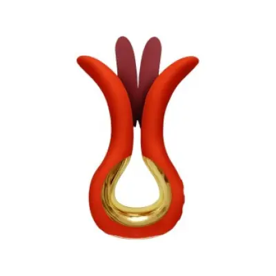 G-Vibe Gvibe Maxi Vibrator With Two Flexible Tips Coral