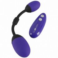 GoGasm Pussy and Ass Balls Fjärrstyrd Vibrator - Purple