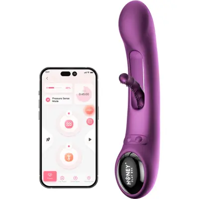 HoneyPlayBox: Tempo, App-Controlled Tapping G-Spot Vibrator