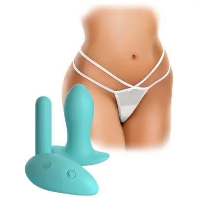Hookup Panties: Remote Bow-Tie G-String with Plug & Vibe
