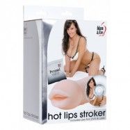 HOT LIPS STROKER FLESH