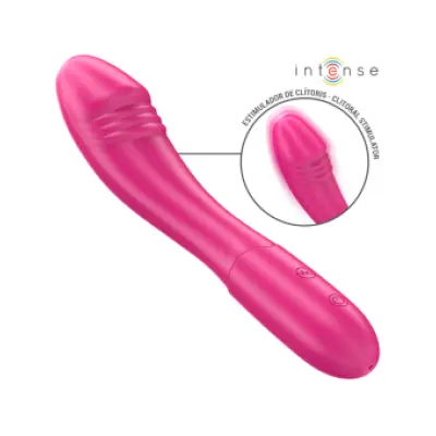 Intense Belinda Vibrator 19 Cm Flexible 10 Vibrations Pink