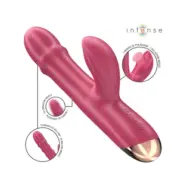 Intense Chloe Multifunction Vibrator 3 In 1 Red