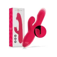 Intense Dua Multifunction Rechargeable Up & Down Vibrator With Red Tongue