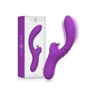 Intense Harry Flexible Vibrator With Purple Tongue