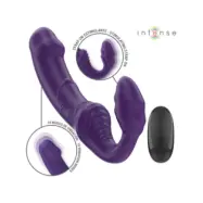 Intense Jill Double Vibrator 20 Cm Purple Remote Control