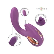 Intense Lali Multifunction G-Spot Vibrator Tapping & Thrust & Vibration Purple