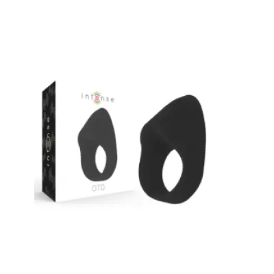 Intense Oto Black Rechargeable Vibrator Ring