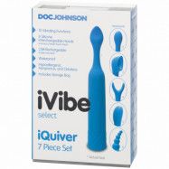 iVibe iQuiver Vibrator Set - Blue