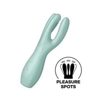 Satisfyer Threesome 3 Vibrator Mint