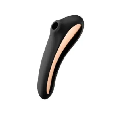Satisfyer Dual Kiss Air Pulse Vibrator Black
