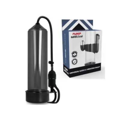 Pump Addicted Rx5 Black Vibrator