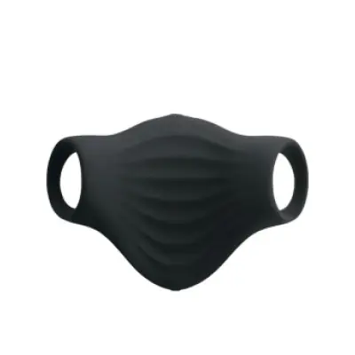 Rocks- Off Palm Black Flexible Vibrator Masturbator