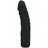 Klassisk Svart Vibrator 20 cm