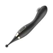 Ibiza - Pulserande G-punktsvibrator & Klitorisvibrator - Svart