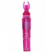 JUZY BEAR VIBE 4" CLEAR PINK