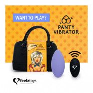 Panty Vibe Remote Controlled Vibrator Purple 528