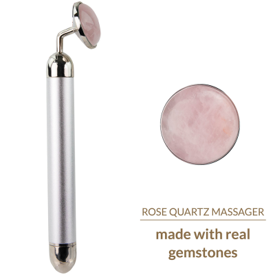 La Gemmes Lay-On Vibrator Rose Quartz
