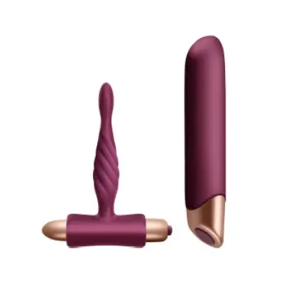 Climaximum Rapture Kit Vibrator Classic + Beginner Anal Plug