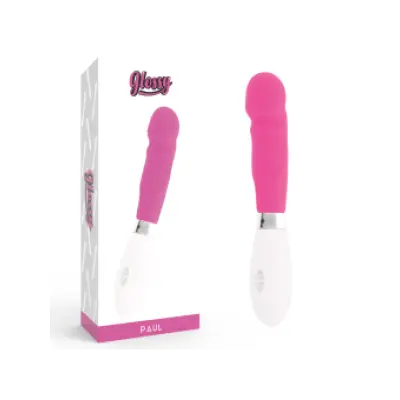 Glossy Paul Vibrator Pink
